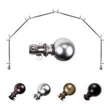 Load image into Gallery viewer, Jordana 13/16" 6-Sided Bay Curtain Rod