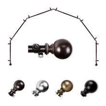 Load image into Gallery viewer, Jordana 13/16" 6-Sided Bay Curtain Rod