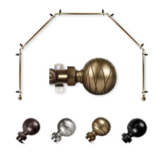Load image into Gallery viewer, Arman 13/16" 5-Sided Bay Curtain Rod