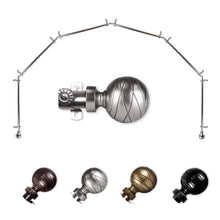 Load image into Gallery viewer, Arman 13/16" 6-Sided Bay Curtain Rod