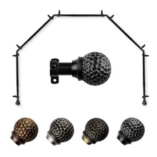 Load image into Gallery viewer, Celio 13/16" 5-Sided Bay Curtain Rod