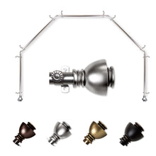 Load image into Gallery viewer, Alma 13/16" 5-Sided Bay Curtain Rod