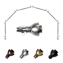 Load image into Gallery viewer, Alma 13/16" 6-Sided Bay Curtain Rod