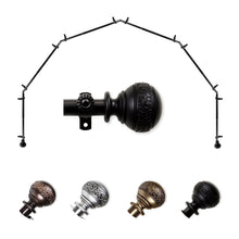 Load image into Gallery viewer, Naomi 13/16" 6-Sided Bay Curtain Rod