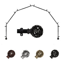 Load image into Gallery viewer, Leanette 13/16" 6-Sided Bay Curtain Rod