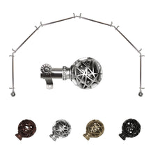 Load image into Gallery viewer, Leanette 13/16" 6-Sided Bay Curtain Rod