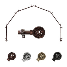 Load image into Gallery viewer, Leanette 13/16" 6-Sided Bay Curtain Rod
