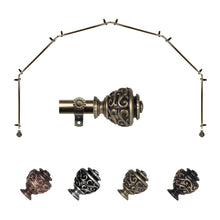 Load image into Gallery viewer, Eleanor 13/16" 6-Sided Bay Curtain Rod