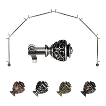 Load image into Gallery viewer, Eleanor 13/16" 6-Sided Bay Curtain Rod