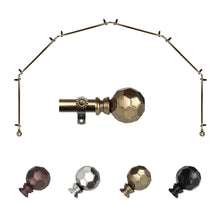 Load image into Gallery viewer, Christiano 13/16" 6-Sided Bay Curtain Rod