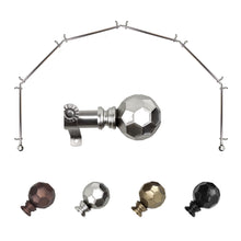Load image into Gallery viewer, Christiano 13/16" 6-Sided Bay Curtain Rod