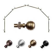 Load image into Gallery viewer, Poise 13/16" 6-Sided Bay Curtain Rod