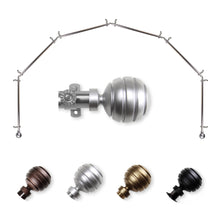 Load image into Gallery viewer, Poise 13/16" 6-Sided Bay Curtain Rod