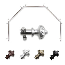 Load image into Gallery viewer, Sierra 13/16" 5-Sided Bay Curtain Rod