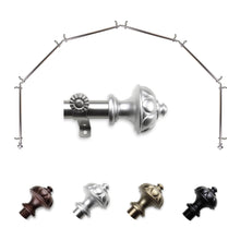 Load image into Gallery viewer, Sierra 13/16" 6-Sided Bay Curtain Rod