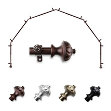 Load image into Gallery viewer, Sierra 13/16" 6-Sided Bay Curtain Rod