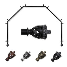 Load image into Gallery viewer, Arielle 13/16" 5-Sided Bay Curtain Rod