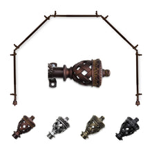 Load image into Gallery viewer, Arielle 13/16" 5-Sided Bay Curtain Rod