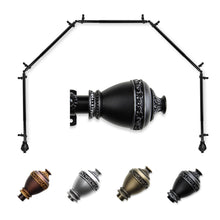 Load image into Gallery viewer, Amelie 13/16" 5-Sided Bay Curtain Rod