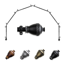 Load image into Gallery viewer, Amelie 13/16" 6-Sided Bay Curtain Rod