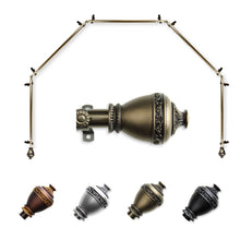 Load image into Gallery viewer, Amelie 13/16" 5-Sided Bay Curtain Rod