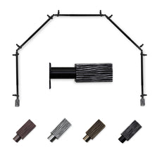 Load image into Gallery viewer, Alder 13/16" 5-Sided Bay Curtain Rod