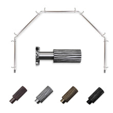 Load image into Gallery viewer, Cedar 13/16" 5-Sided Bay Curtain Rod