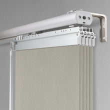 Load image into Gallery viewer, Cornsilk 5-Panel Single Rail Panel Track Extendable 40"-70"W x 91.4"H, Panel width 15.75" - 80% LIGHT-FILTERING