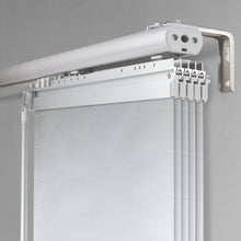 Load image into Gallery viewer, Embroidered Cadet 5-Panel Single Rail Panel Track Extendable 40"-70"W x 91.4"H, Panel width 15.75" - 80% LIGHT-FILTERING