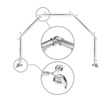 Load image into Gallery viewer, lvy 13/16" 5-Sided Bay Curtain Rod