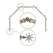 Load image into Gallery viewer, Sun 13/16" 5-Sided Bay Curtain Rod