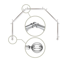 Load image into Gallery viewer, Cage 13/16" 5-Sided Bay Curtain Rod