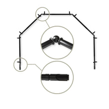 Load image into Gallery viewer, Bolt 13/16" 5-Sided Bay Curtain Rod