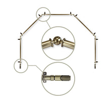 Load image into Gallery viewer, Bolt 13/16" 5-Sided Bay Curtain Rod