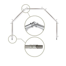 Load image into Gallery viewer, Bolt 13/16" 5-Sided Bay Curtain Rod