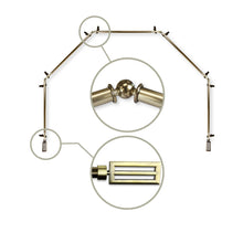 Load image into Gallery viewer, Sterling 13/16" 5-Sided Bay Curtain Rod