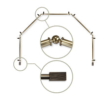 Load image into Gallery viewer, Alder 13/16" 5-Sided Bay Curtain Rod