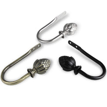 Load image into Gallery viewer, Acorn Holdback Pair