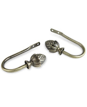 Load image into Gallery viewer, Acorn Holdback Pair