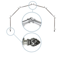 Load image into Gallery viewer, Bud 13/16" 6-Sided Bay Curtain Rod