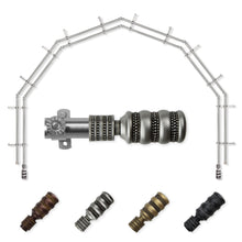 Load image into Gallery viewer, Dollop 13/16" 6-Sided Double Bay Curtain Rod