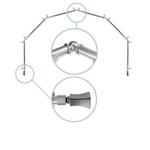 Load image into Gallery viewer, Fort 13/16" 6-Sided Bay Curtain Rod