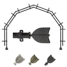 Load image into Gallery viewer, Quill 13/16" 6-Sided Double Bay Curtain Rod