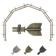 Load image into Gallery viewer, Quill 13/16" 6-Sided Double Bay Curtain Rod