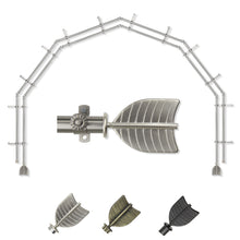 Load image into Gallery viewer, Quill 13/16" 6-Sided Double Bay Curtain Rod