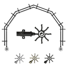 Load image into Gallery viewer, Sun 13/16" 6-Sided Double Bay Curtain Rod