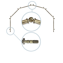 Load image into Gallery viewer, Bolt 13/16" 6-Sided Bay Curtain Rod