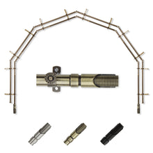 Load image into Gallery viewer, Bolt 13/16" 6-Sided Double Bay Curtain Rod