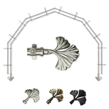 Load image into Gallery viewer, Fortune 13/16" 6-Sided Double Bay Curtain Rod