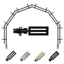 Load image into Gallery viewer, Sterling 13/16" 6-Sided Double Bay Curtain Rod